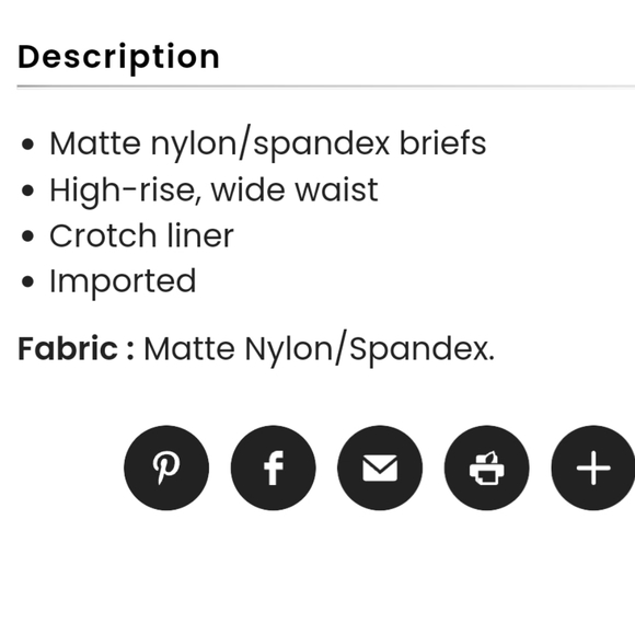 Balera High Waisted Briefs, Nude SA - Picture 2 of 3